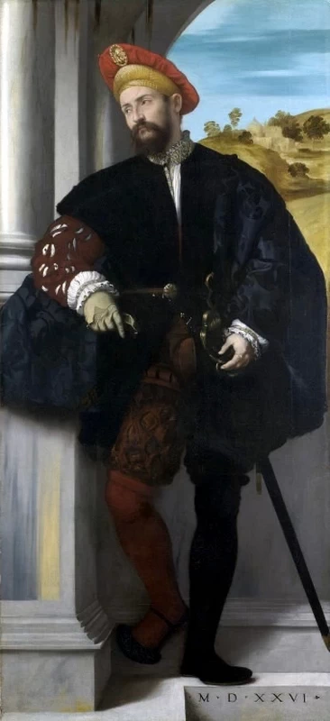 21-Bonvicini Alessandro-Moretto-ritratto di uomo - National Gallery, Londra